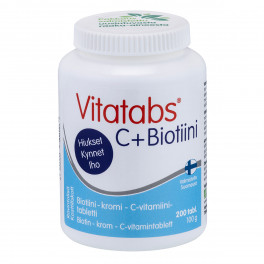 Vitatabs C+biotiini Tab N200