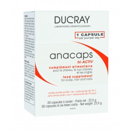 Ducray Anacaps triactive kapslid N30